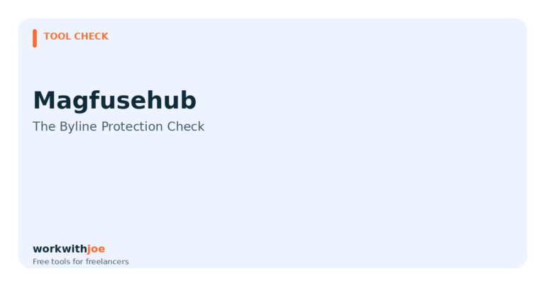 Magfusehub com Check: Should Writers Publish There?